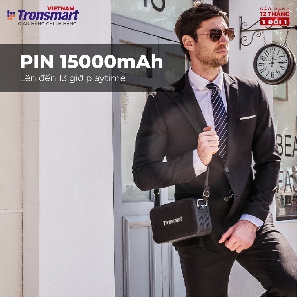 Mô tả Loa Bluetooth Tronsmart Force Max | Công suất 80W | Công nghệ SoundPulse | Chơi nhạc đến 13H | Bảo Hành 12 tháng - 7