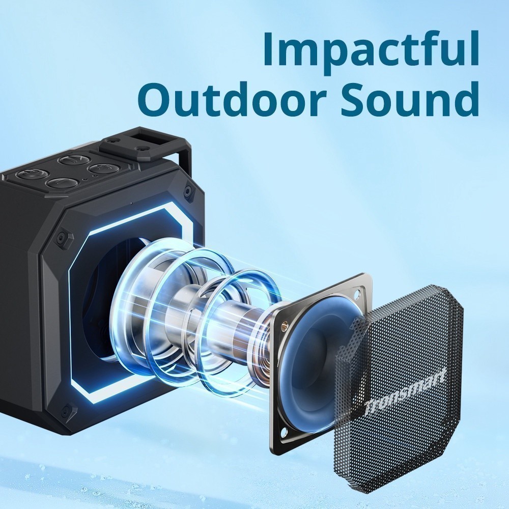 Mô tả Loa Bluetooth Tronsmart Groove 2 V5.3 | Công suất 10W | Chế độ EQ kép bass mạnh | Kháng nước IPX7 | Bảo hành 12 tháng - 5