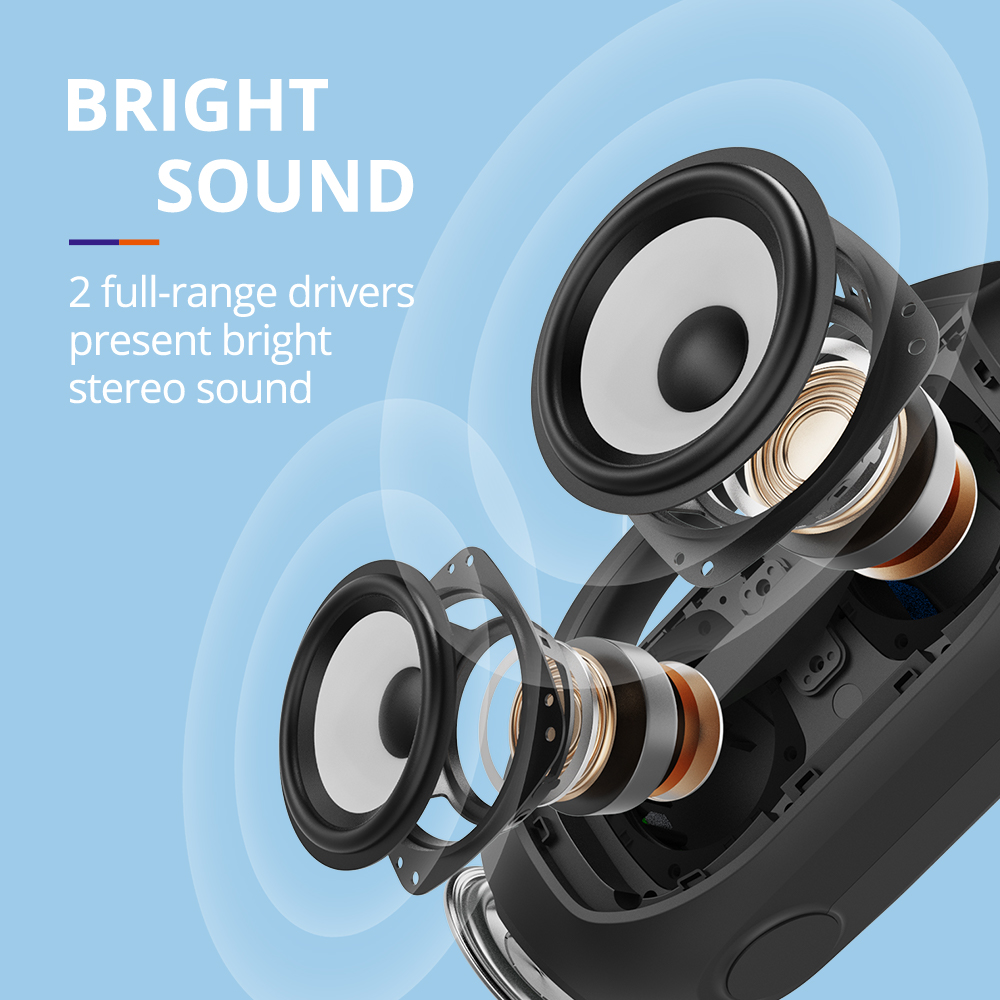 Mô tả Loa Bluetooth Tronsmart BANG SE V5.3 | 24H chơi nhạc | Tích hợp sạc dự phòng | Kháng nước IPX6 | Bảo hành 12 tháng - 7