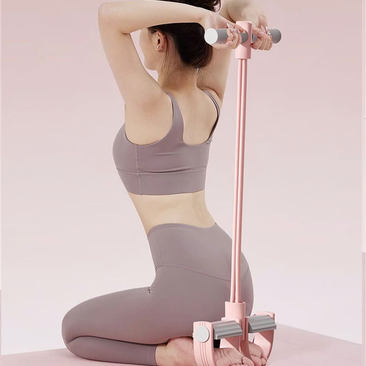 Mô tả Dây Tập Bụng, Dây Kéo Đàn Hồi Kháng Lực 4 Ống, 6 Ống Cao Su Tập Gym Toàn Thân Tại Nhà Chính Hãng Amalife - 8