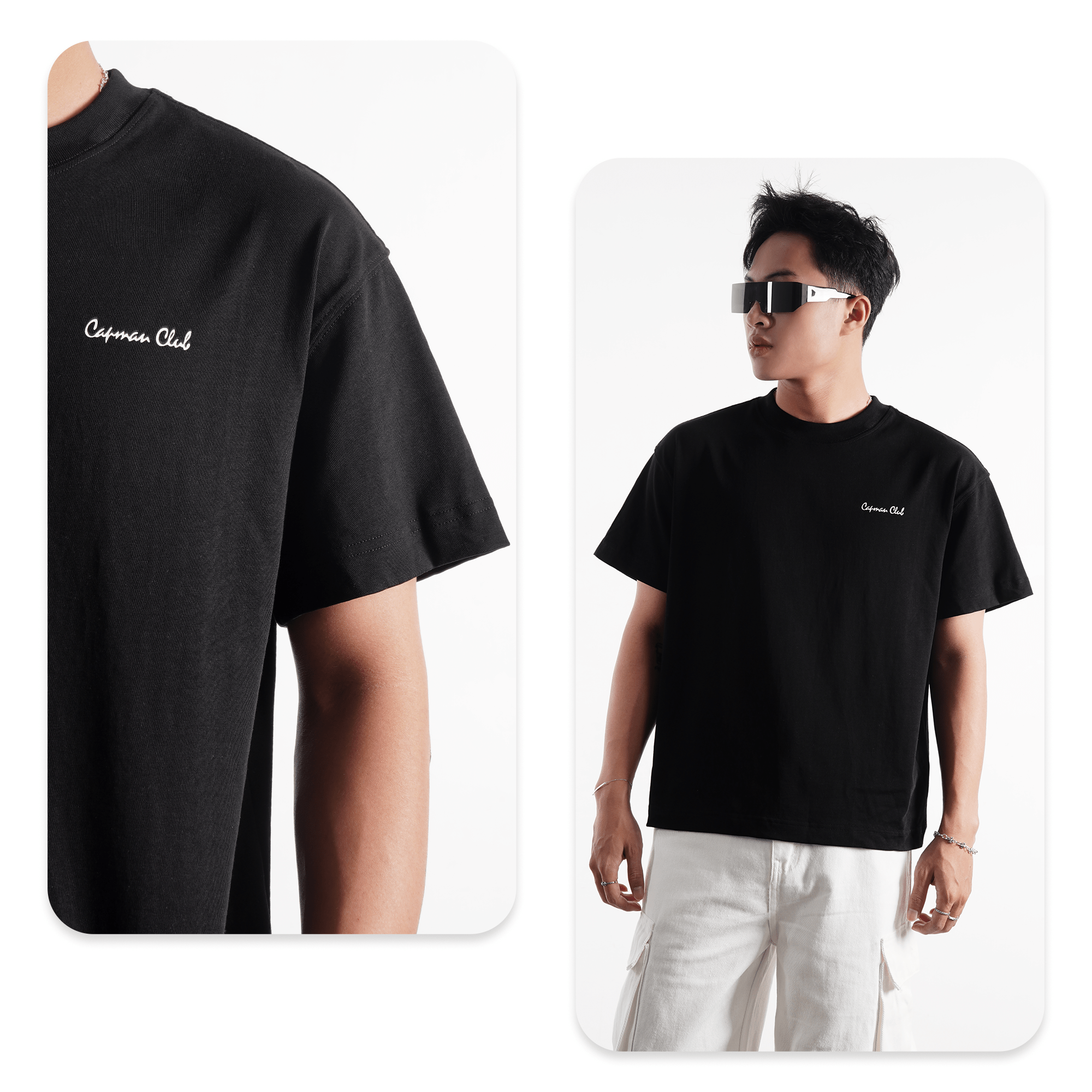 Phối đồ áo Boxy Crop nam