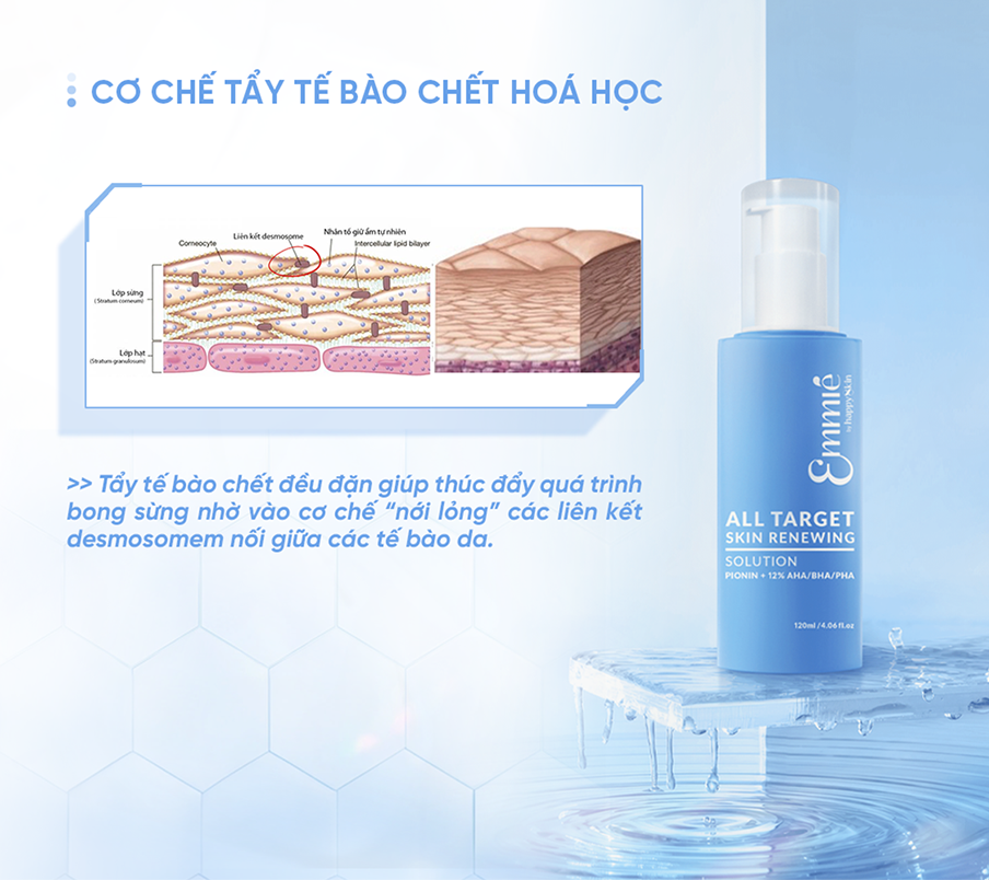 Mô tả [KOL LIVE] Dung Dịch Tẩy Tế Bào Chết All Target Skin Renewing Solution Pionin + 12% AHA/BHA/PHA 120ml - 8