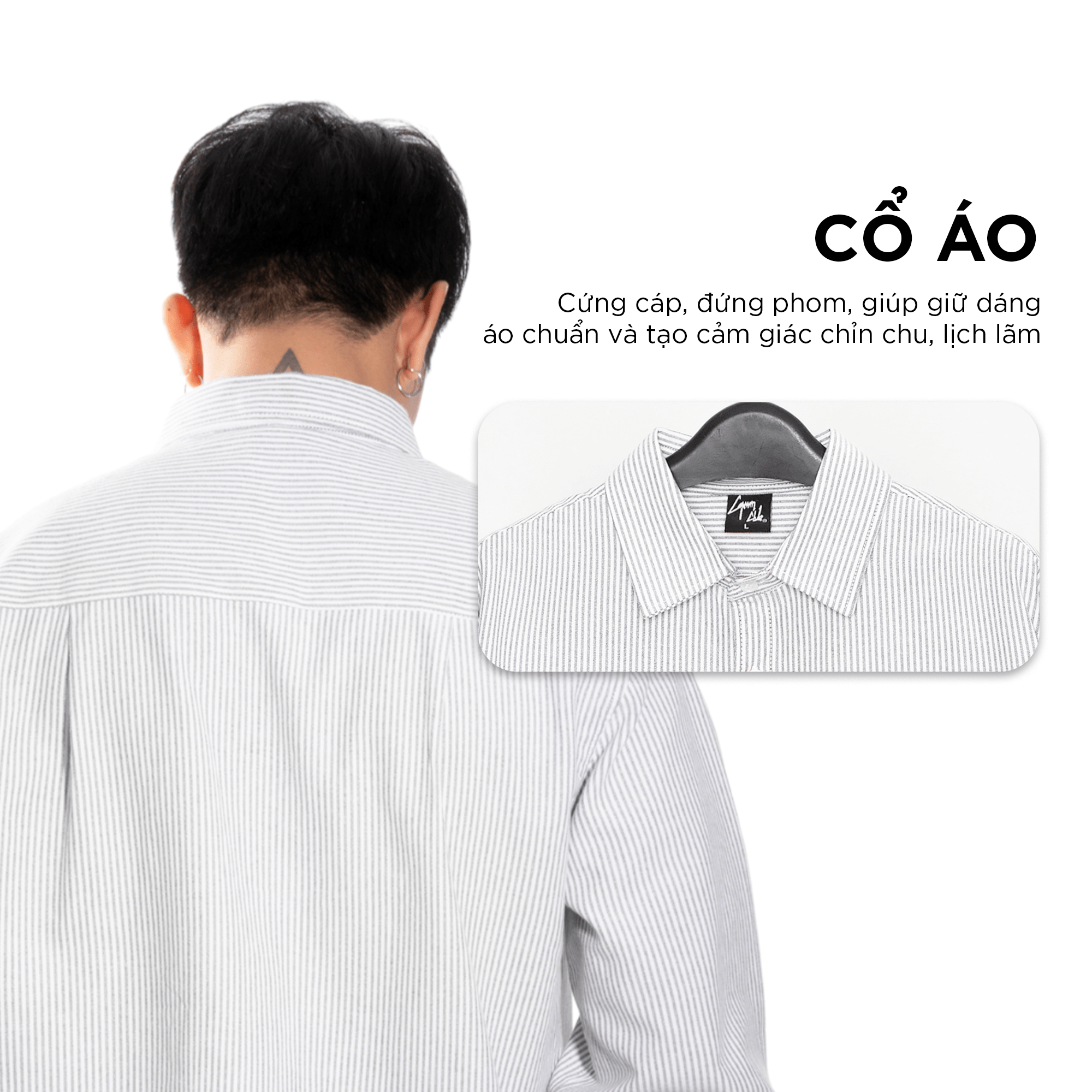 Áo sơ mi CAPMAN CLUB phối đồ
