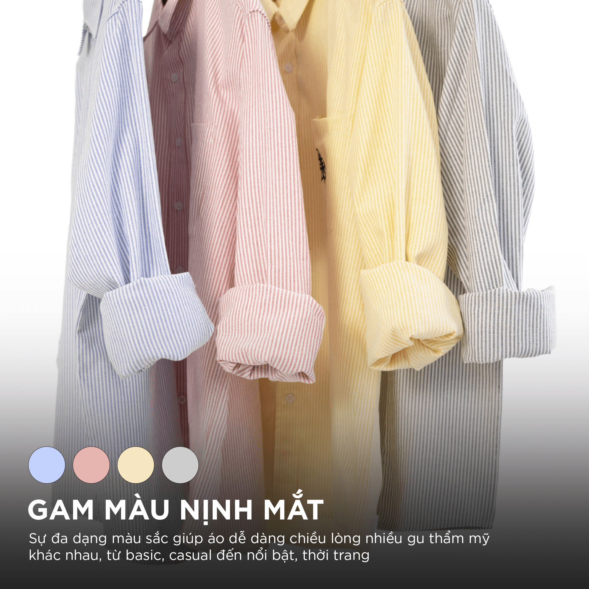 Áo sơ mi CAPMAN CLUB chi tiết cổ áo