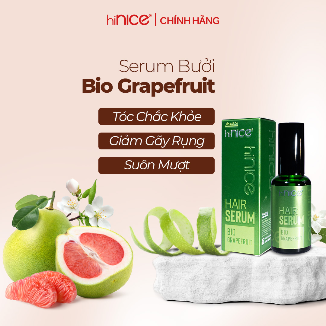 Mô tả Serum Dưỡng Tóc hiNICE Bio Grapefruit Chăm Sóc Tóc Xơ Yếu, Giảm Gãy Rụng, Hỗ Trợ Mọc Tóc - 1