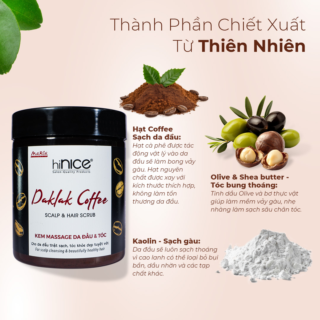 Mô tả Kem Massage Da Đầu hiNICE Giúp Làm Sạch Vảy Gàu, Dưỡng Ẩm Và Giảm Mụn Da Đầu - 3
