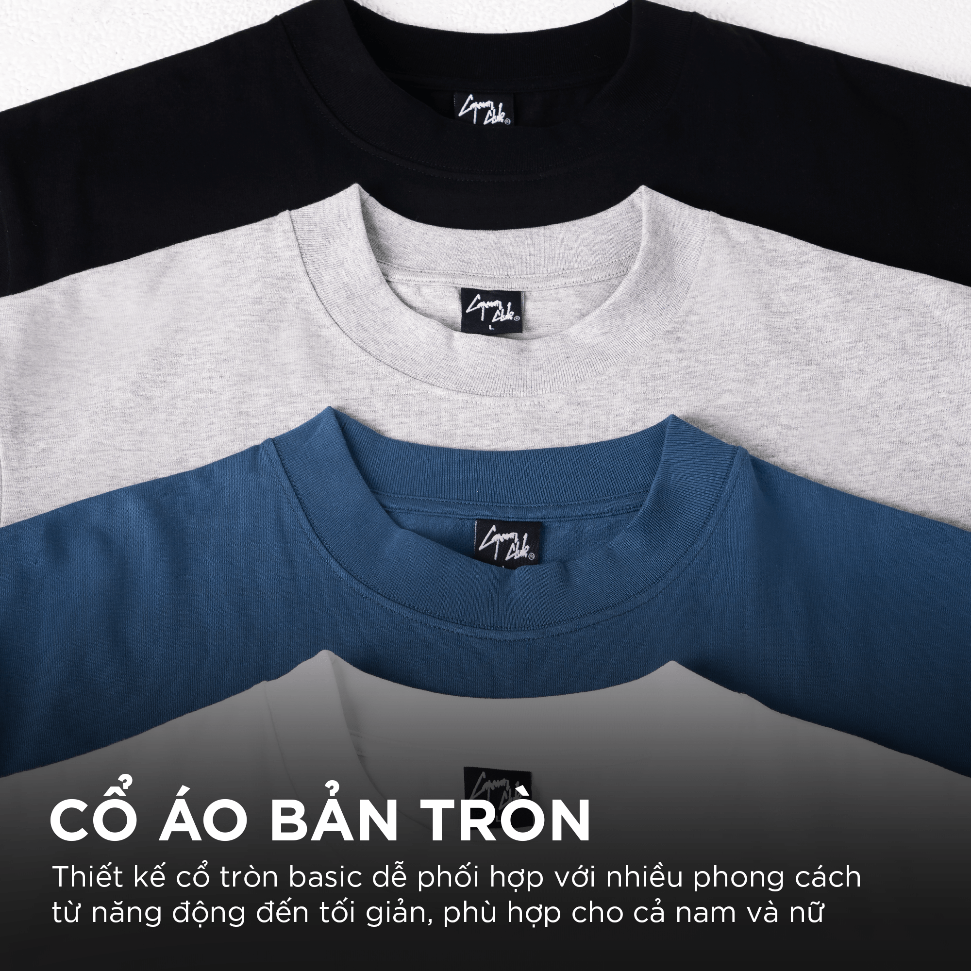Mô tả Áo thun nam phom rộng PERIN thêu xù CAPMAN CLUB, áo phông local brand trẻ trung - 6