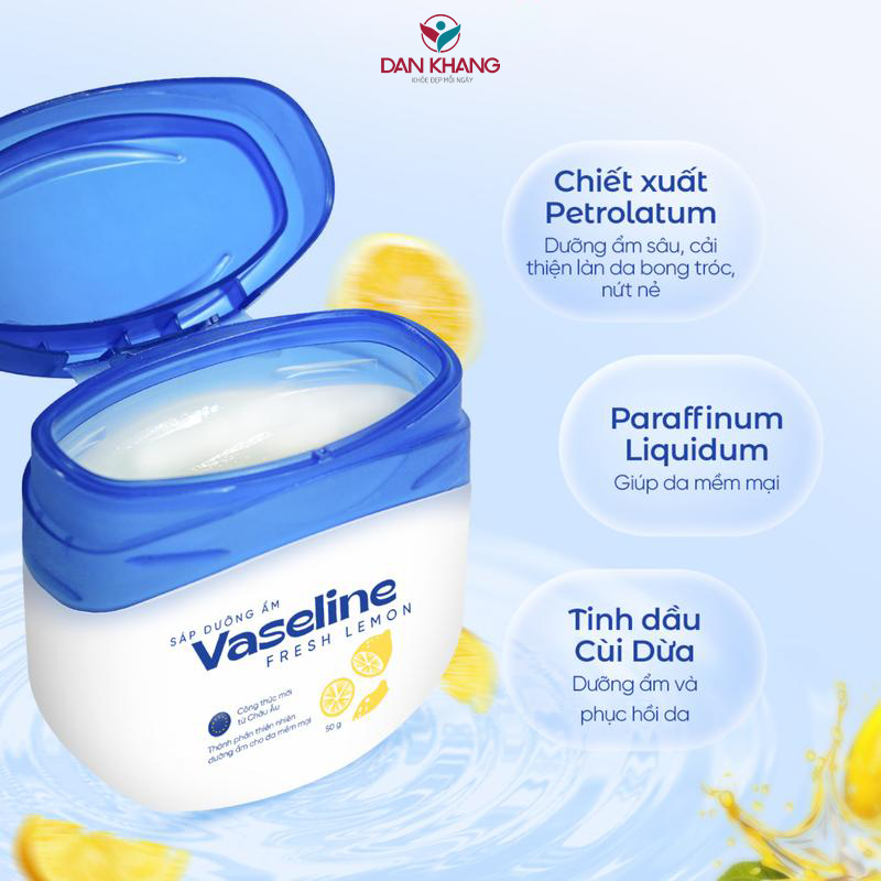 Mô tả Sáp dưỡng môi Vaseline dưỡng ẩm giảm tình trạng da khô nứt nẻ - 1