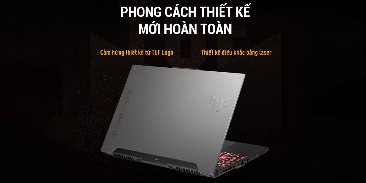 Mô tả Laptop ASUS TUF Gaming A15 FA507NVR-LP091W Ryzen 7 7435HS | RTX 4060 8GB | 16GB | 512GB | 15.6" FHD 144Hz | Win 11 | Xám - 3