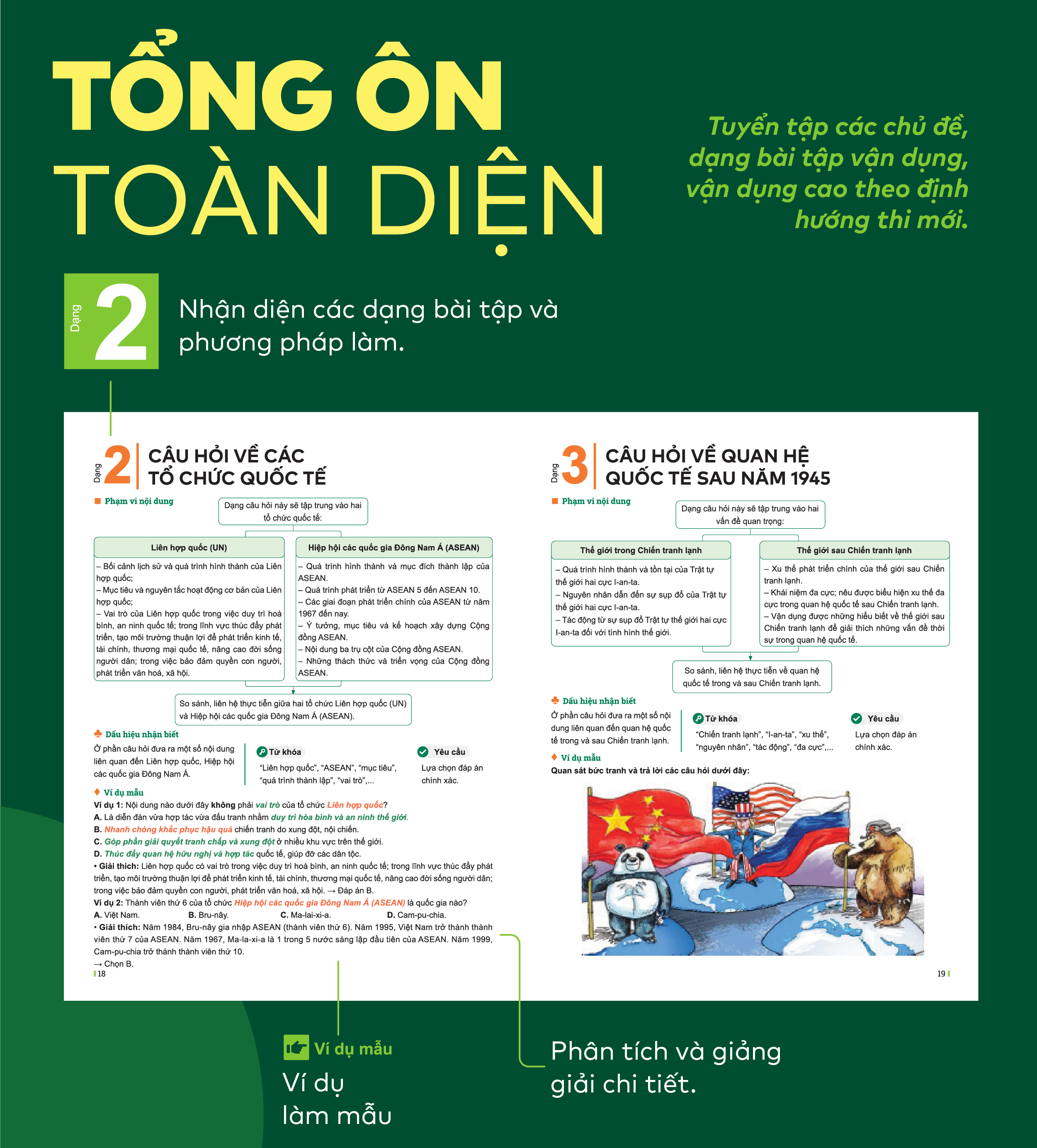 Mô tả Bộ 2 cuốn sách Đột phá tư duy kì thi tốt nghiệp THPT môn Sử, Địa - 2