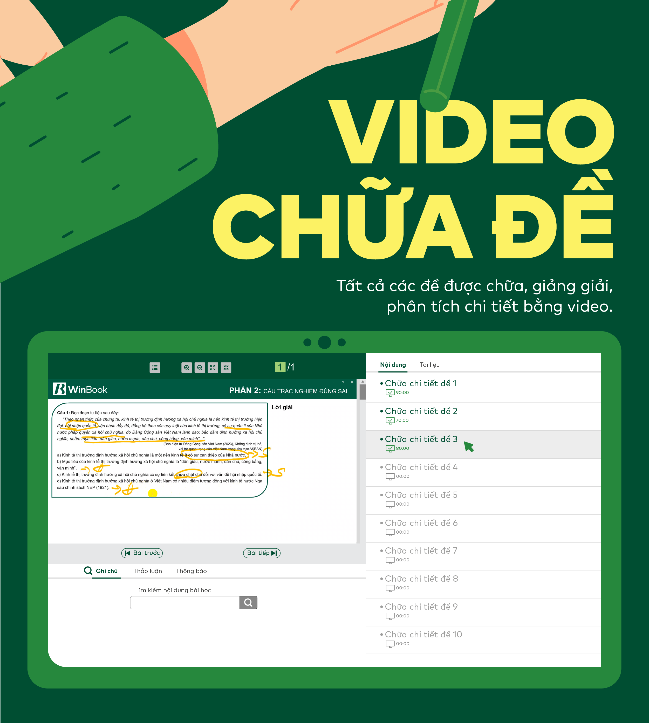 Mô tả Bộ 2 cuốn sách Đột phá tư duy kì thi tốt nghiệp THPT môn Sử, Địa - 5