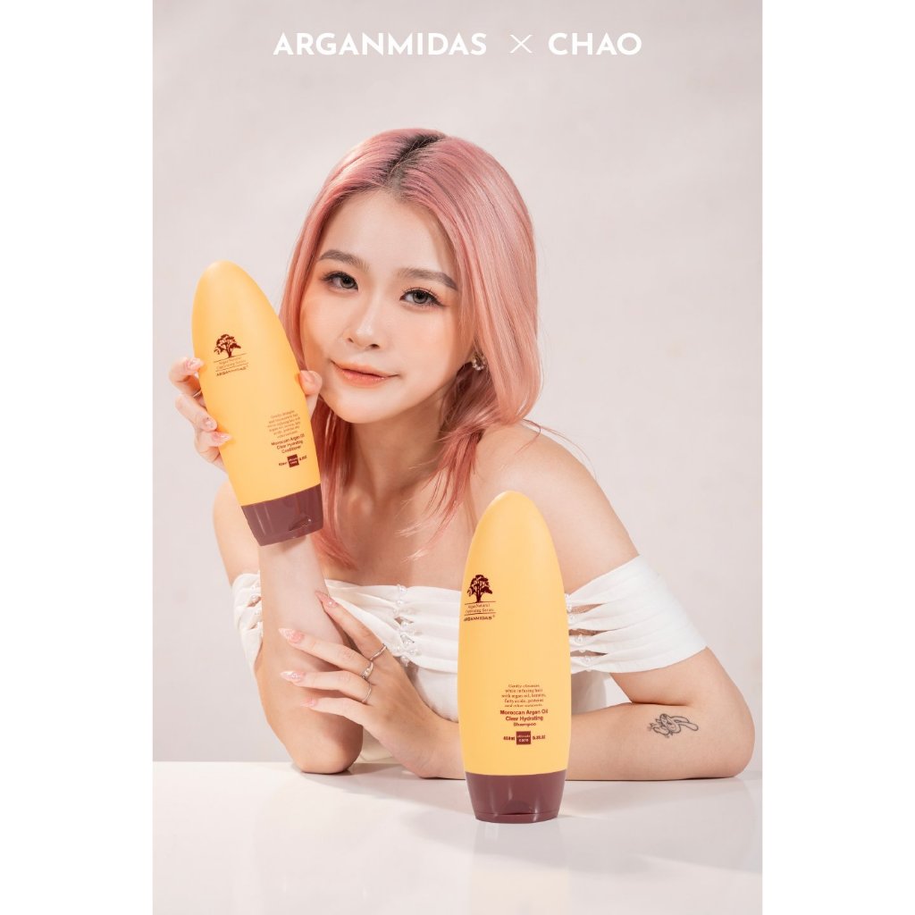 Mô tả Combo dầu gội kiềm dầu Arganmidas tạo phồng chân tóc giảm rụng tóc dầu xả Collagen siêu dưỡng ẩm phục hồi tóc hư 450ml - 2