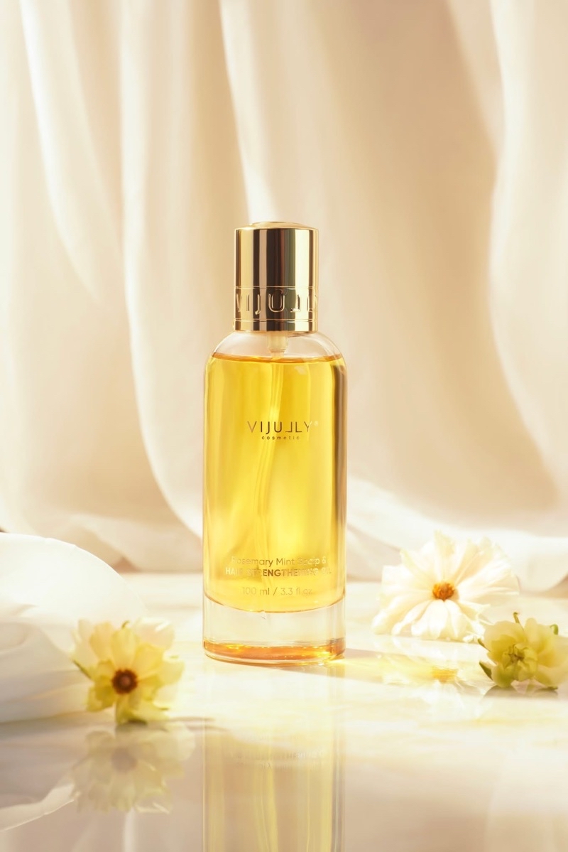 Mô tả Dầu ủ dưỡng tóc VIJULLY Rosemary Mint Scalp & Hair Strengthening Oil giúp thúc đẩy mọc tóc, làm dày và dài tóc tự nhiên - 1