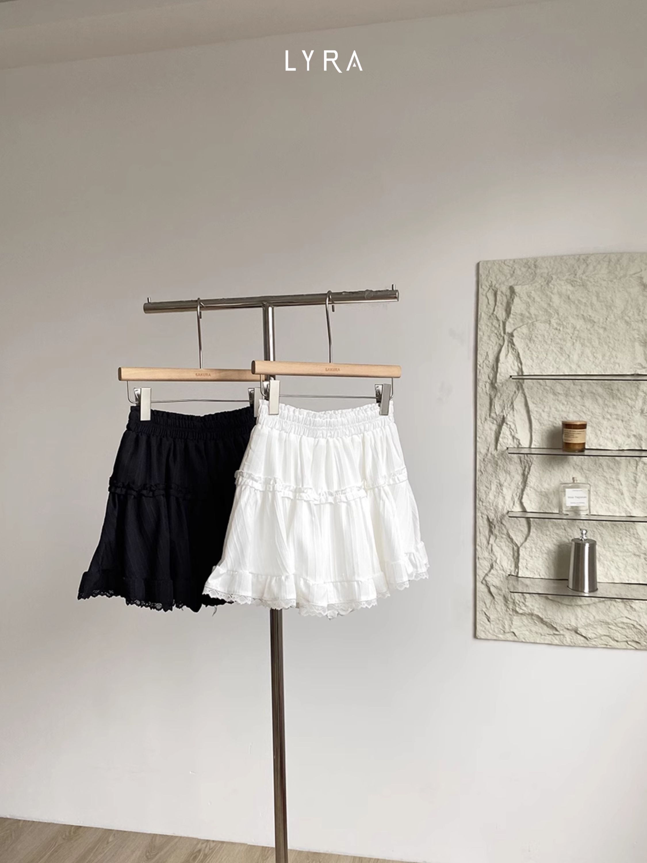 Mô tả Chân váy xếp ly tầng LYRA cạp chun, Chân váy nữ ngắn xoè 2 lớp xinh xắn phong cách tiểu thư có quần bảo hộ - CSYCN0190 - 4