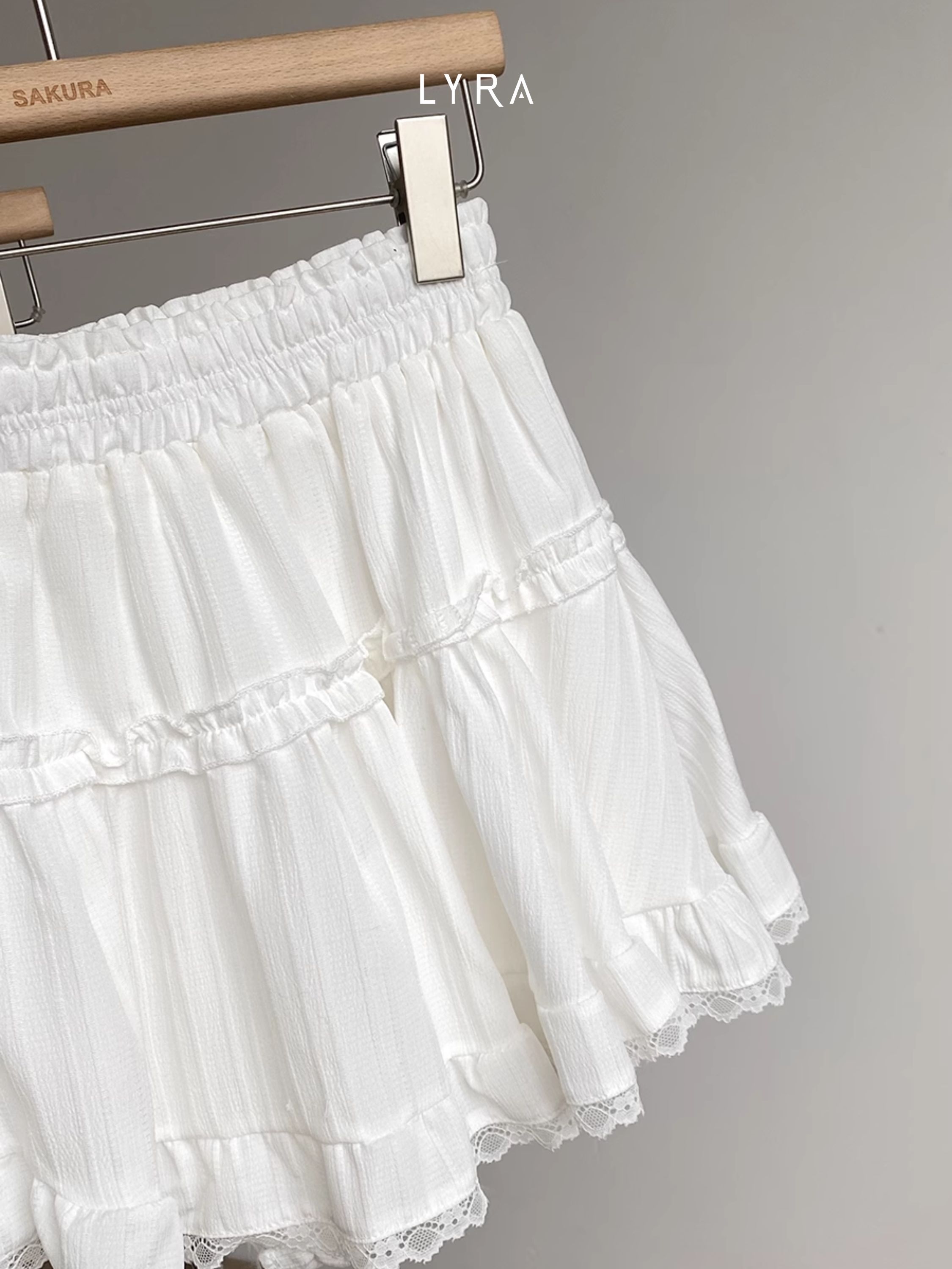 Mô tả Chân váy xếp ly tầng LYRA cạp chun, Chân váy nữ ngắn xoè 2 lớp xinh xắn phong cách tiểu thư có quần bảo hộ - CSYCN0190 - 5