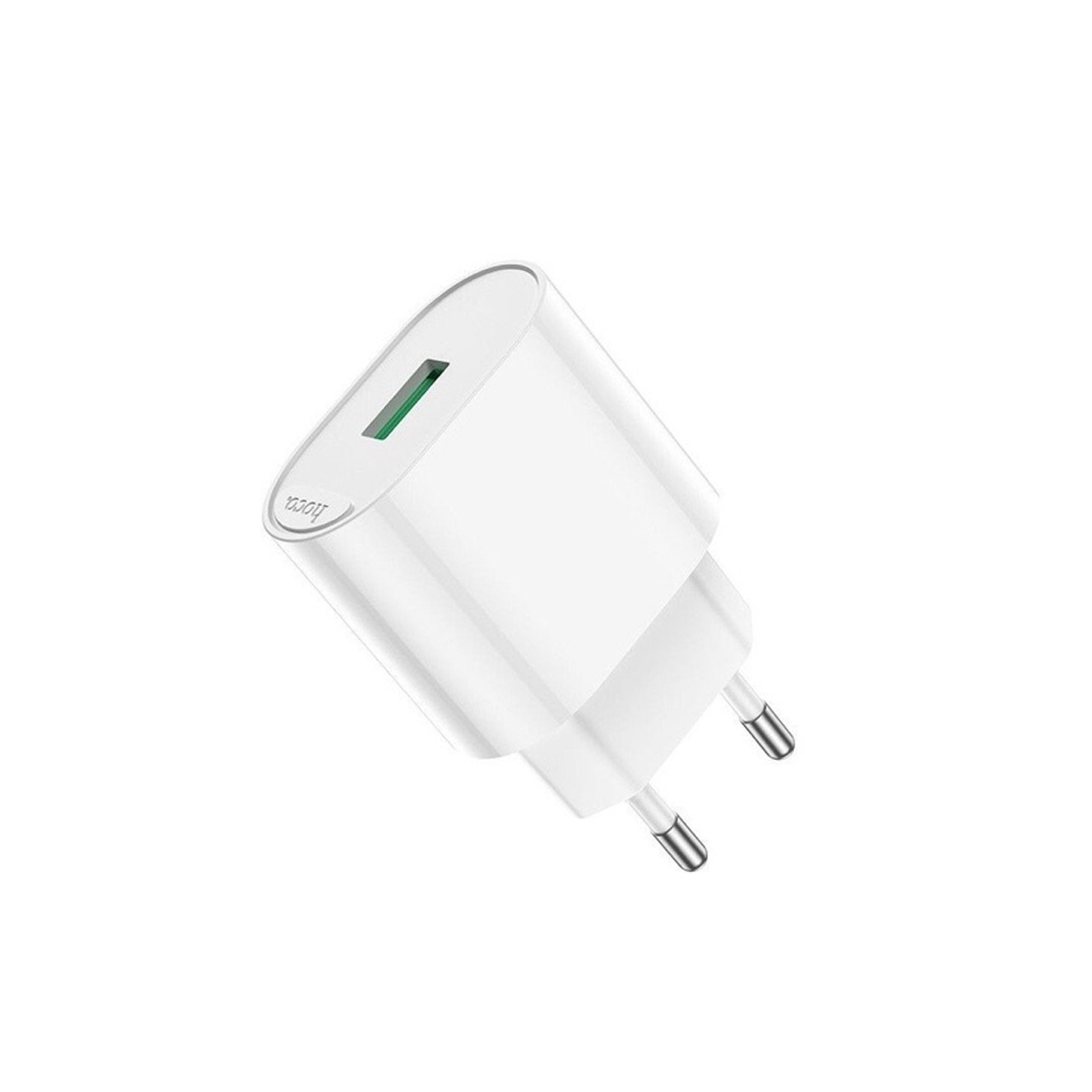 Mô tả Củ sạc Hoco C109A 1 cổng USB  sạc nhanh 18W QC3.0 chân cắm chuẩn EU chất liệu PC cao cấp - 1
