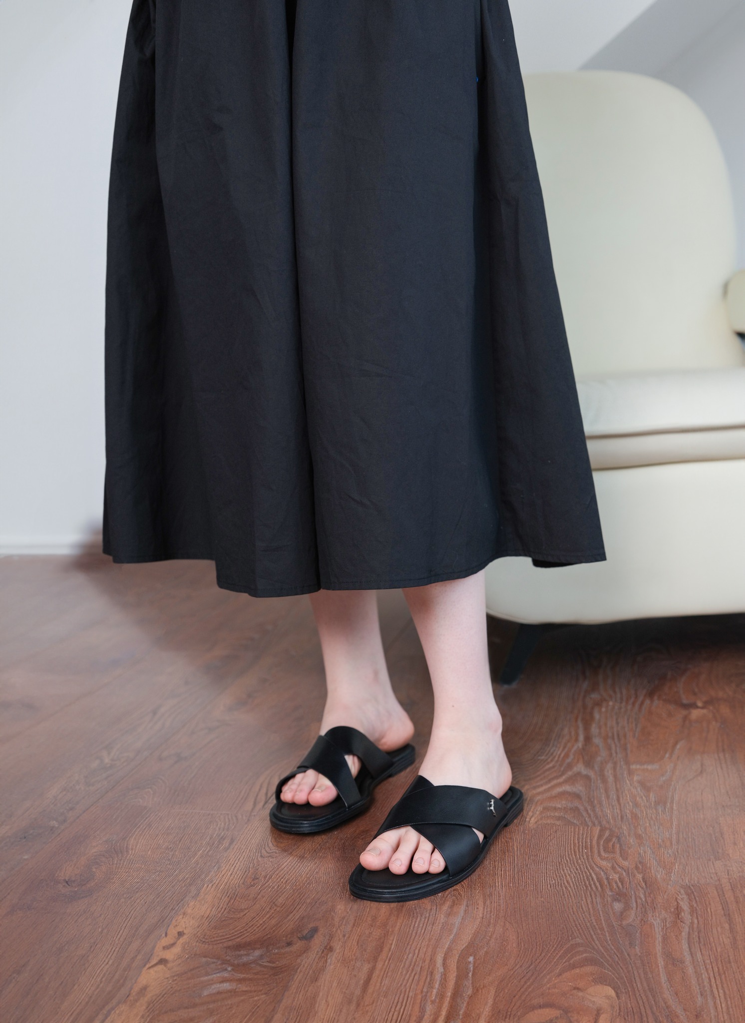 Sandal KUMOO CROSS Da Thật