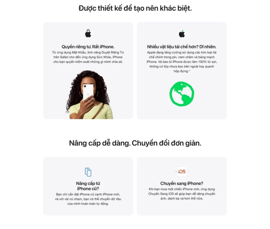 Mô tả Điện thoại iPhone 16e 128GB - Chính hãng VN/A - 6