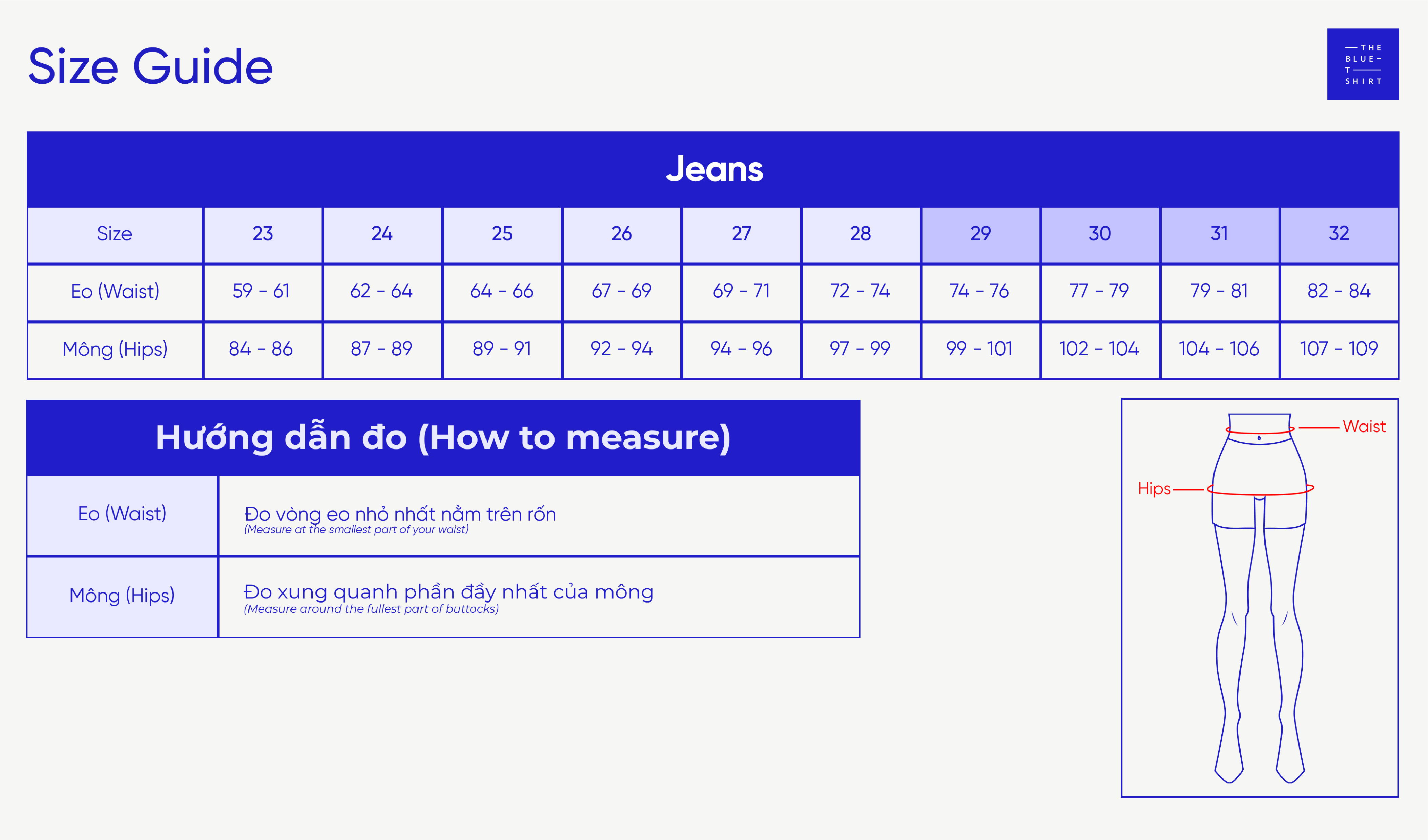 Mô tả TheBlueTshirt - Quần jeans phom suông cạp cao ống quần đứng cho nữ - Straight A Jeans - Women - 1