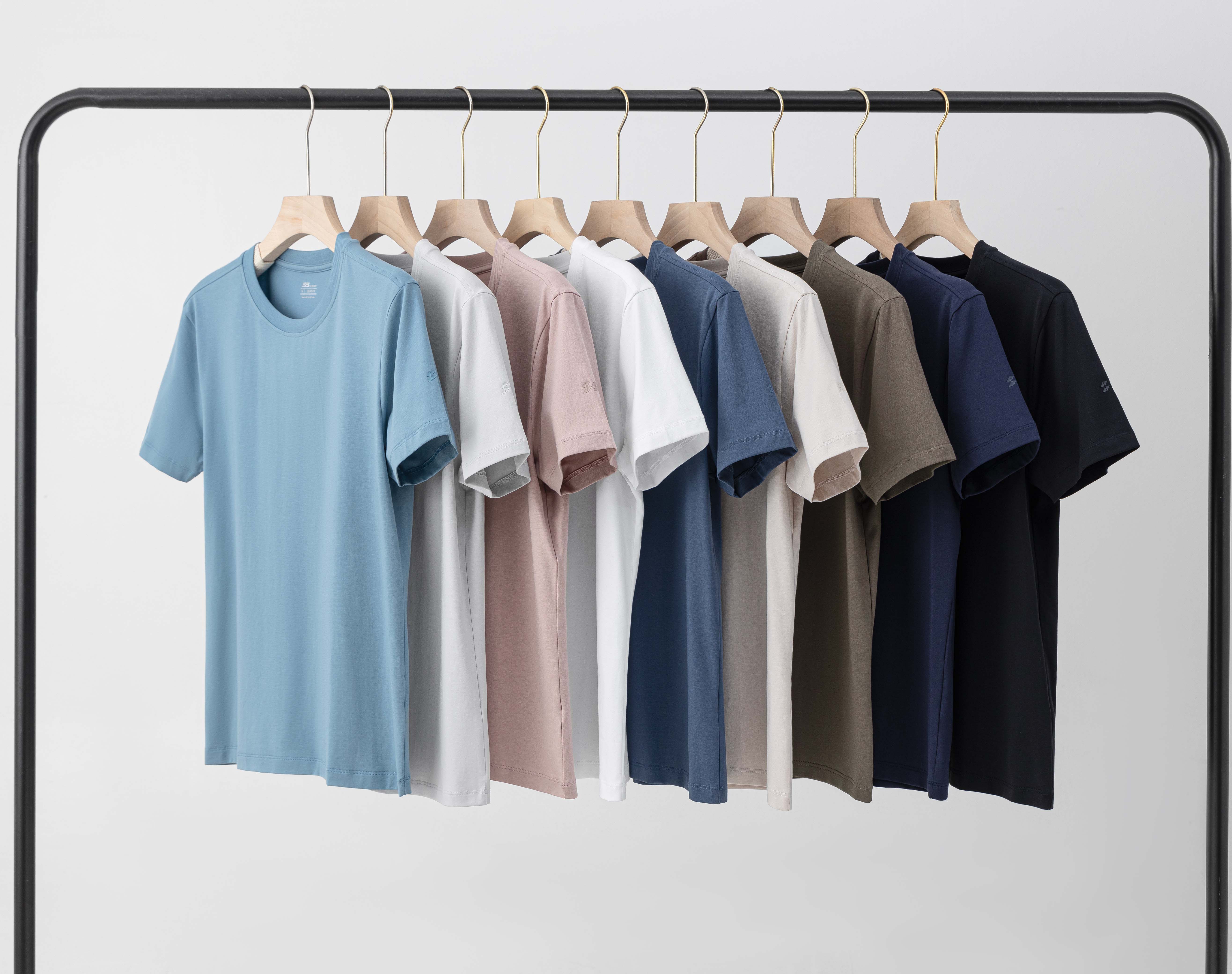 Áo Thun Nam SMART-COTTON ATS25045 - Chi tiết logo