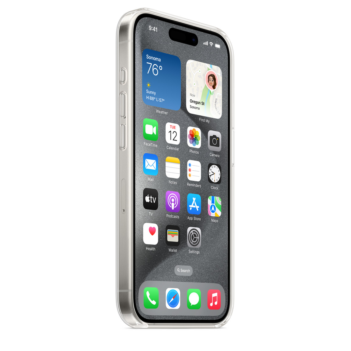 Mô tả Ốp Lưng Apple iPhone 15 Pro Clear Case with MagSafe Nam Châm hỗ trợ sạc không dây - Hàng Chính Hãng - 2