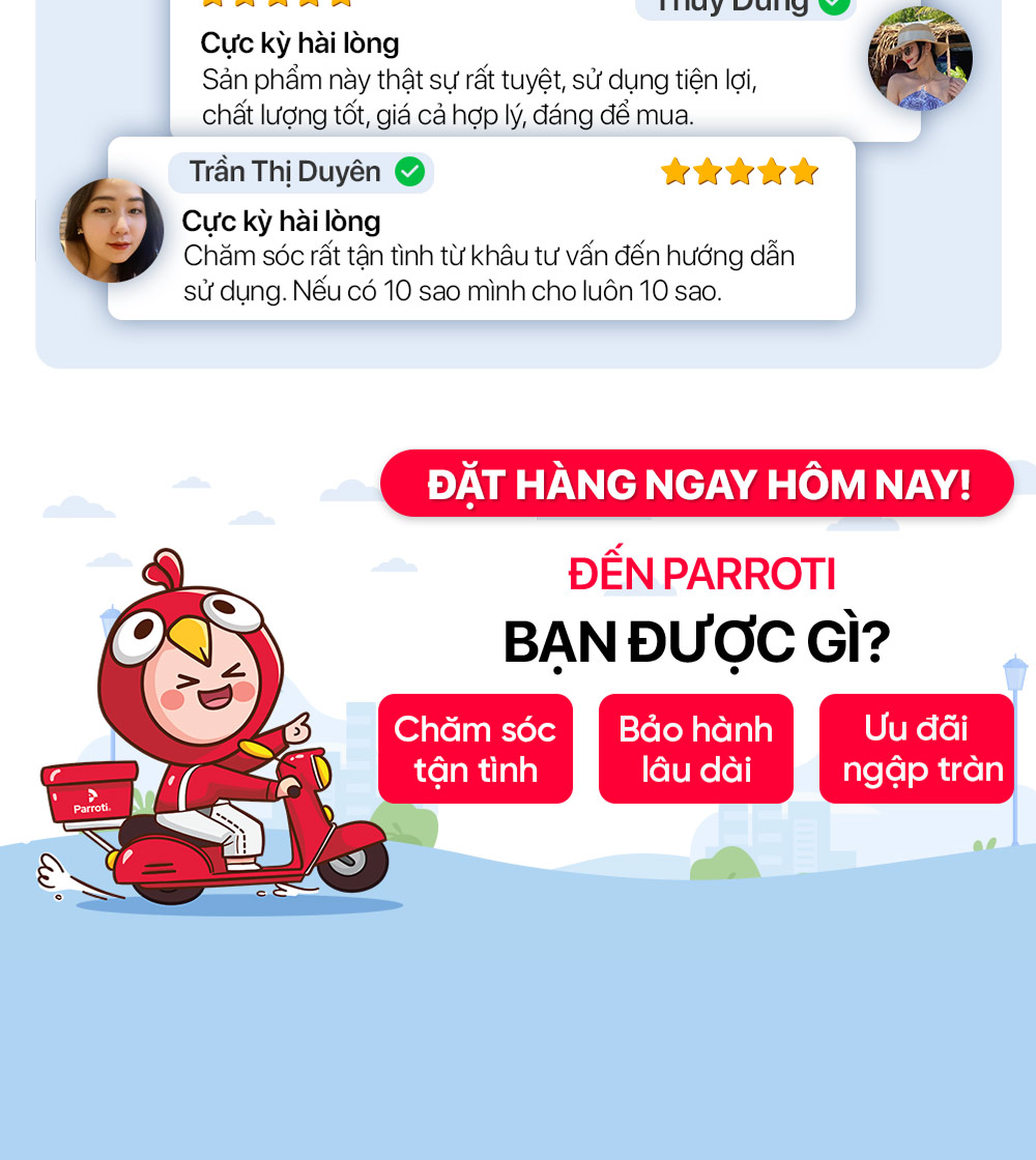 Mô tả Cây lau nhà tự vắt xoay 360 độ, chổi lau nhà thông minh, Cây lau nhà công nghiệp cỡ lớn  Parroti Magic - MG02 - 11