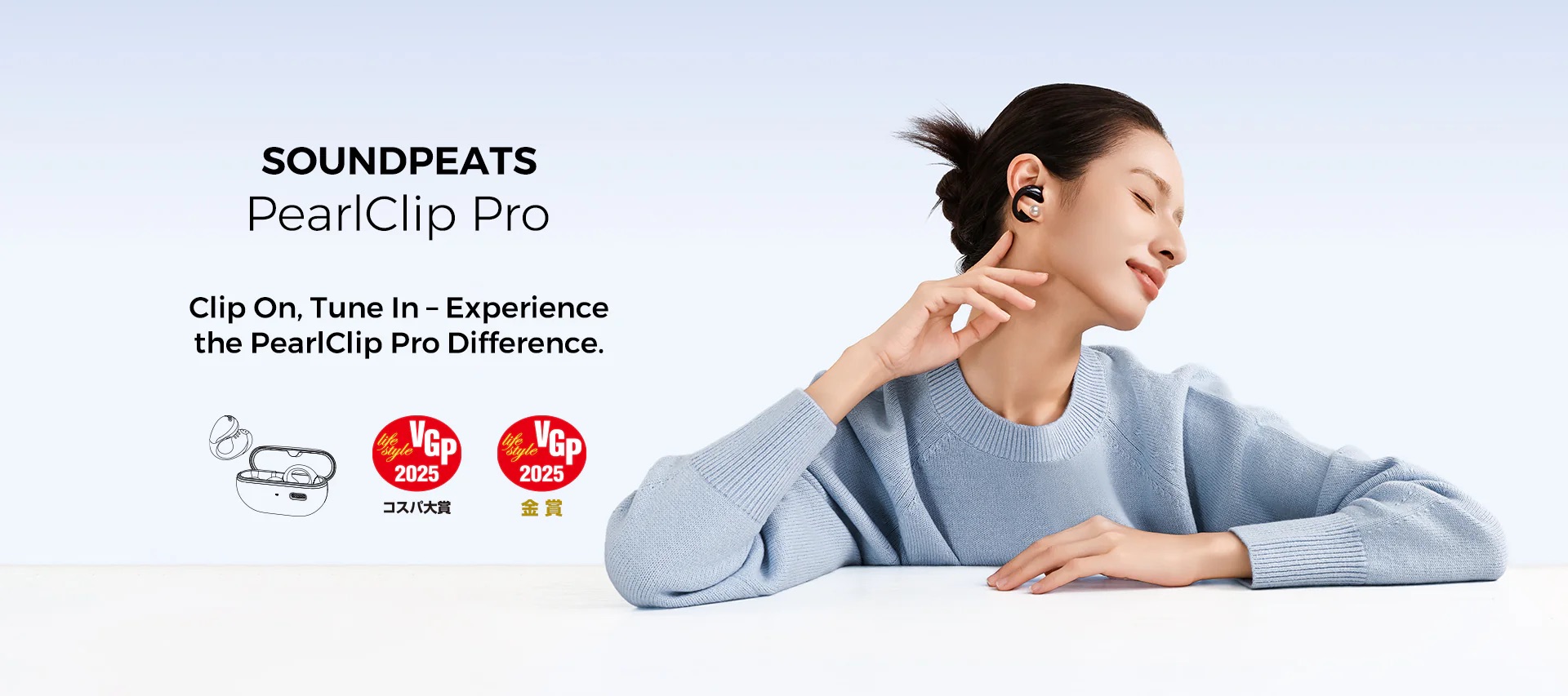 Tai Nghe SoundPEATS PearlClip Pro