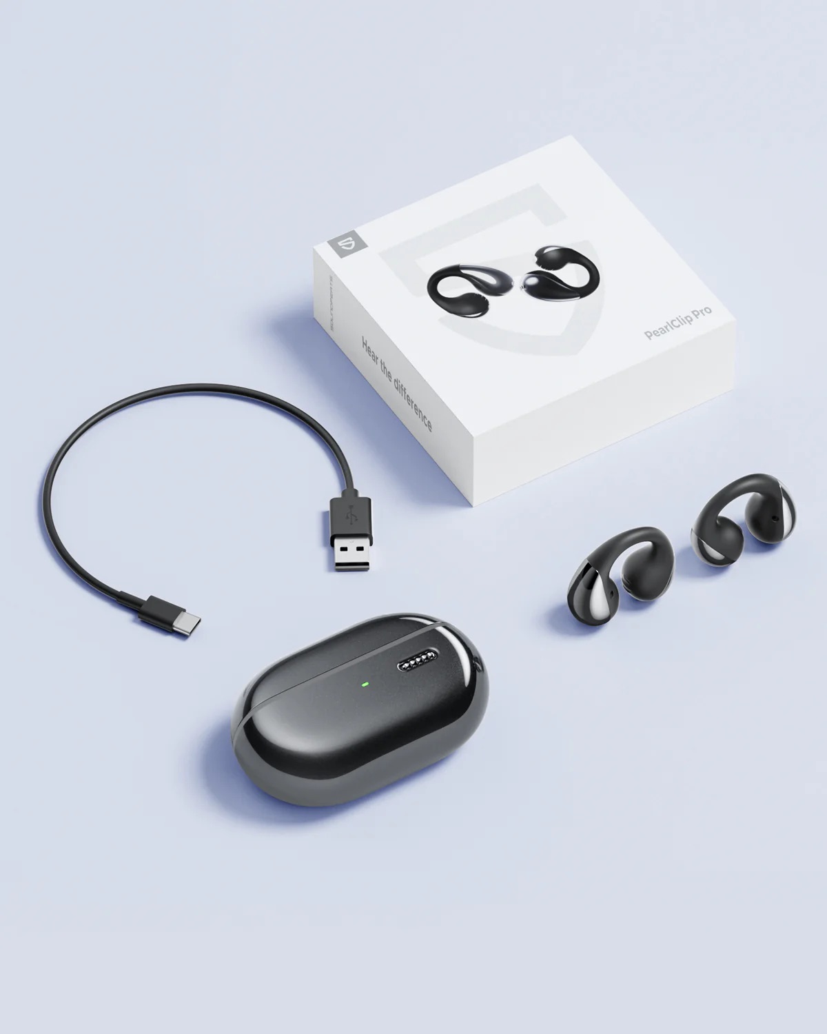 Mô tả Tai Nghe True Wireless SoundPEATS PearlClip Pro | Driver PU Nickel-Plated Diaphragm | Bluetooth 5.4 - 5