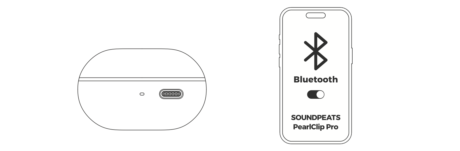 Kết nối SoundPEATS PearlClip Pro