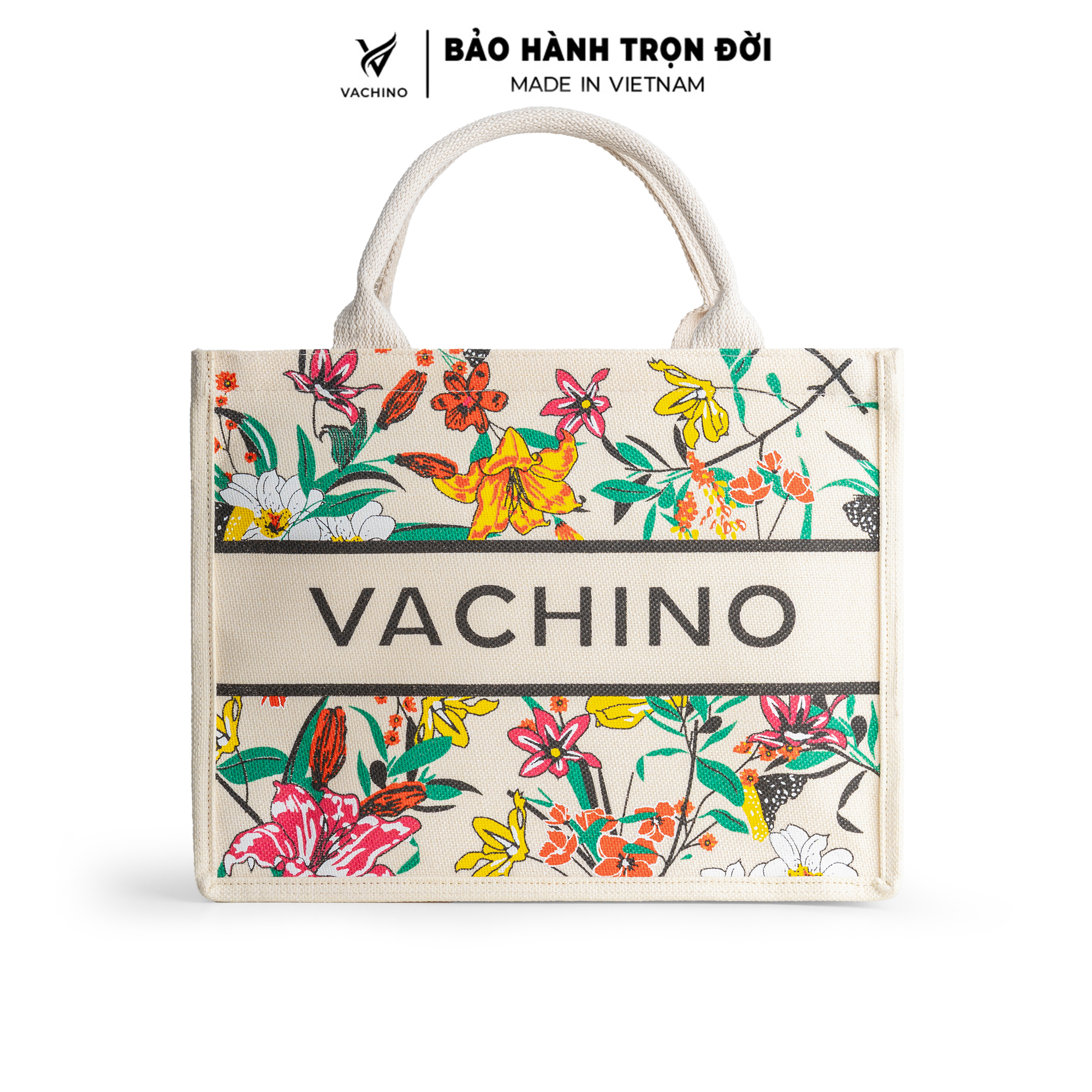 Mô tả Túi cói du lịch, đi biển, đi chơi siêu sang chảnh VACHINO-TX060 - 2