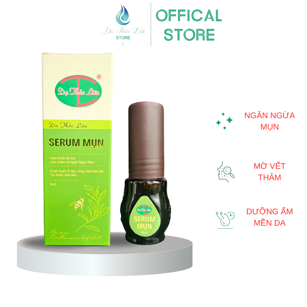 Mô tả Serum Mụn Dạ Thảo Liên giảm mụn thâm, ngăn ngừa mụn - 8ml - 3