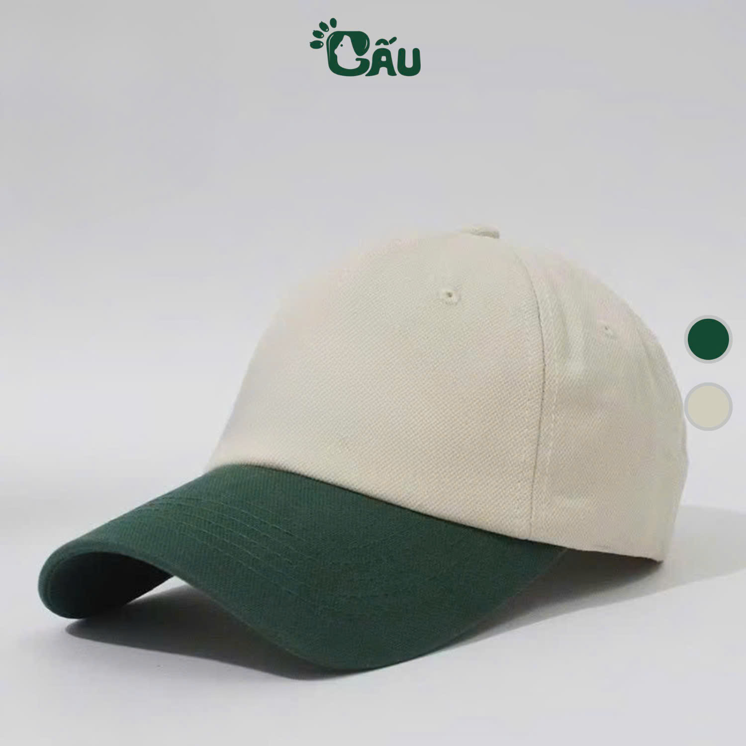 Mô tả Nón lưỡi trai trơn Gấu 194 đủ màu vải kaki mềm mịn - NÓN KAKI - 5