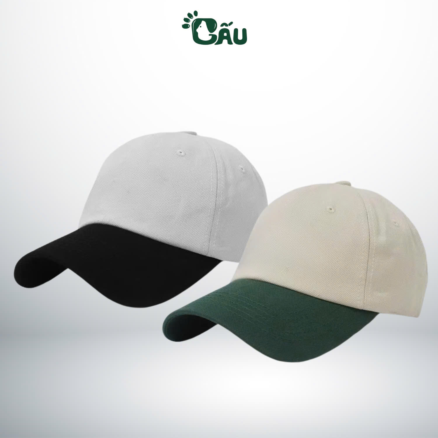 Mô tả Nón lưỡi trai trơn Gấu 194 đủ màu vải kaki mềm mịn - NÓN KAKI - 6