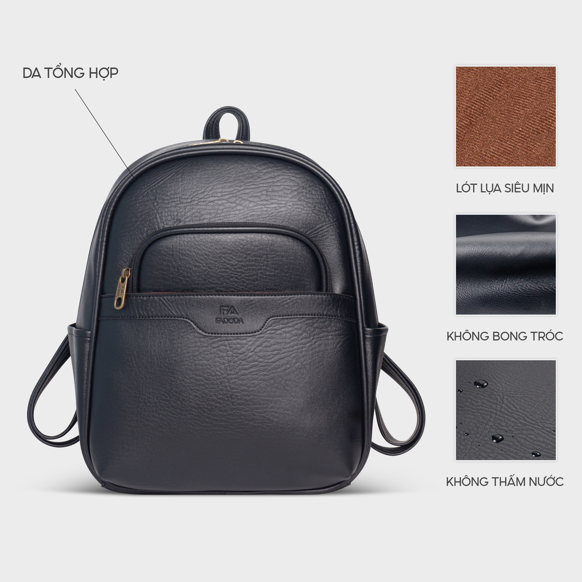 Mô tả Balo thời trang công sở unisex FA DO DA FBA10 - 3