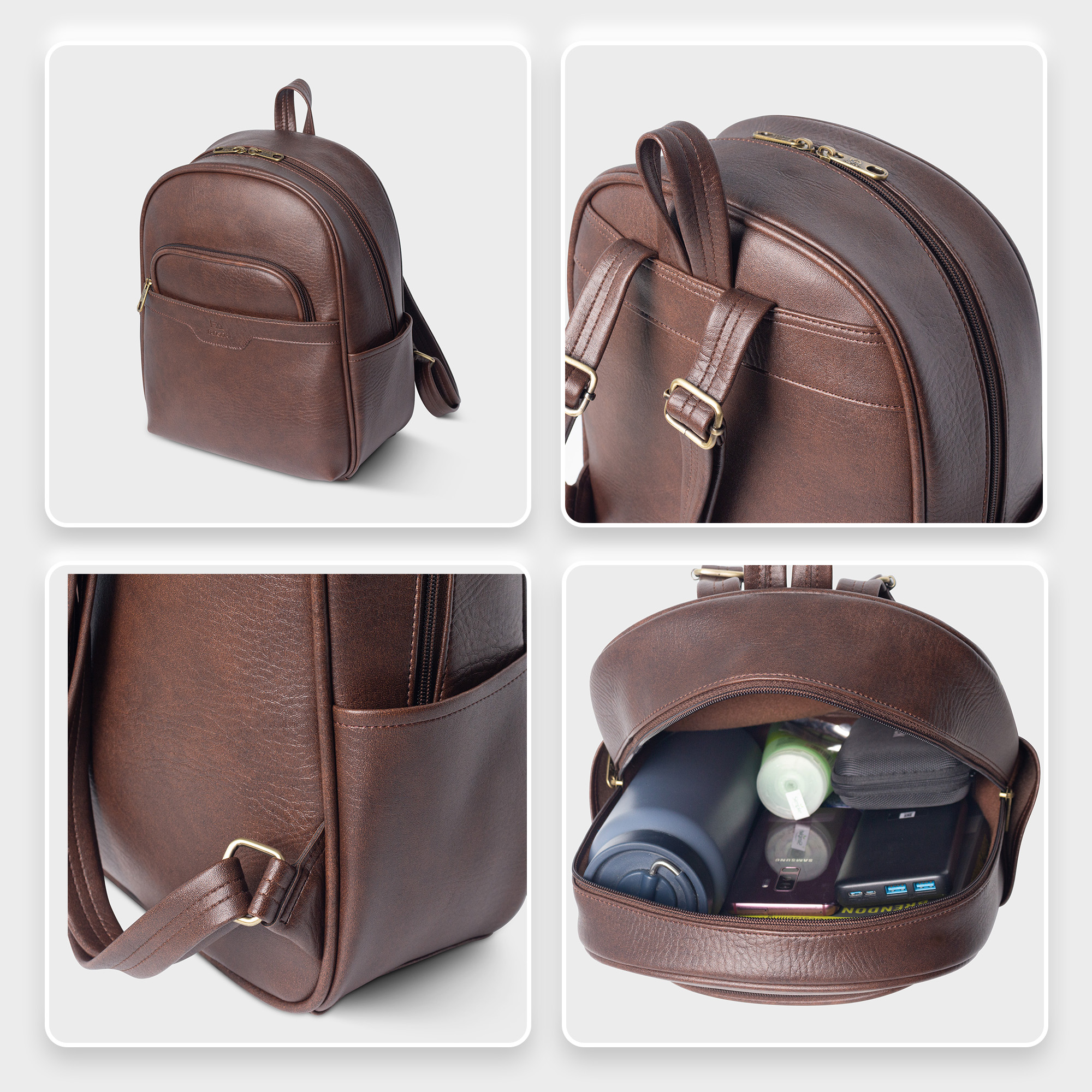 Mô tả Balo thời trang công sở unisex FA DO DA FBA10 - 6