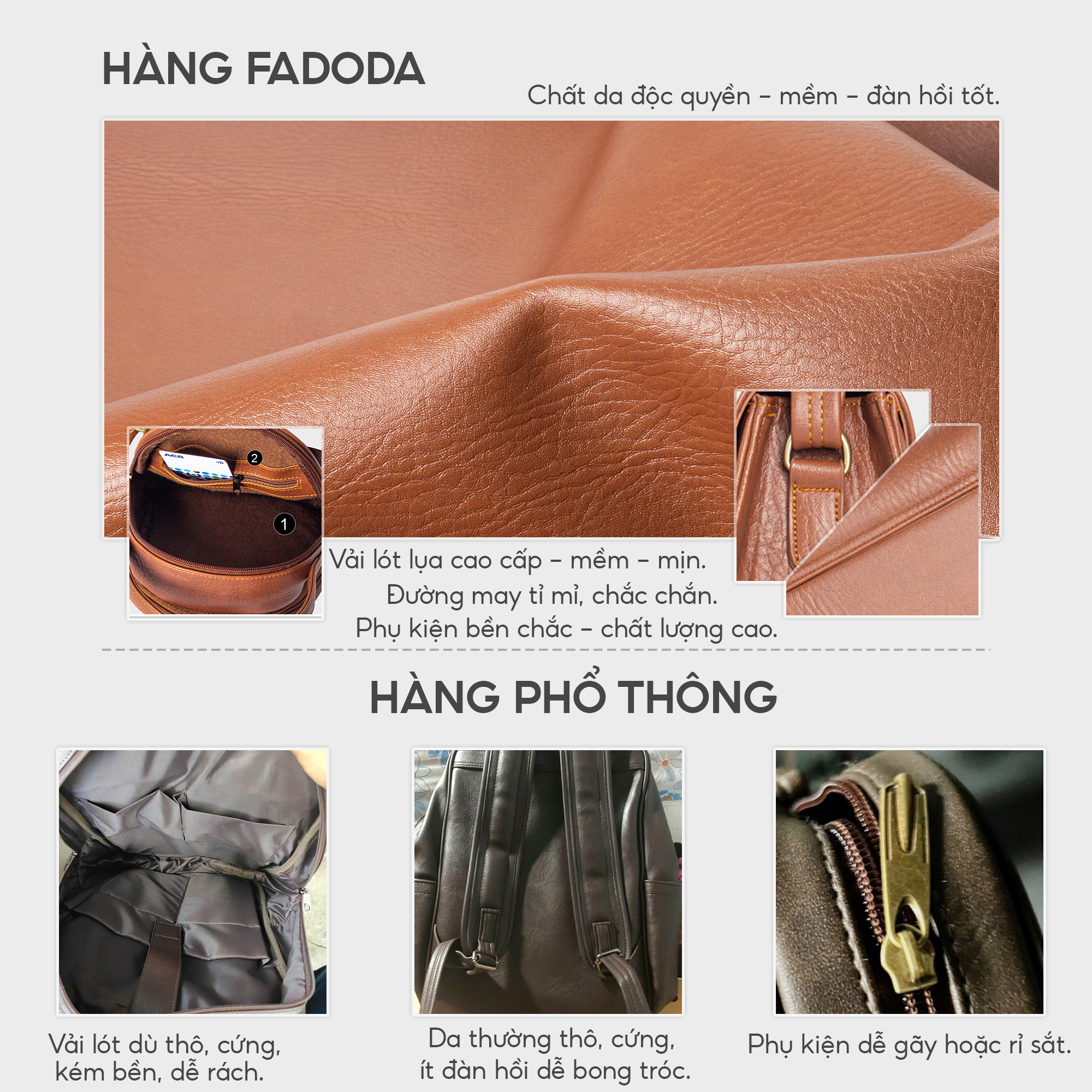 Mô tả Balo mini xinh xắn kiểu hàn quốc FBA8 FADODA - 5