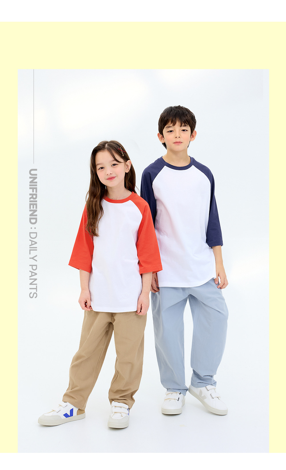 Mô tả Quần Baggi dài dáng suông vải cotton mềm mịn bé trai và bé gái Unifriend Hàn Quốc U9501. Size đại 2,3,4,5, 6, 8, 10 tuổi - 9