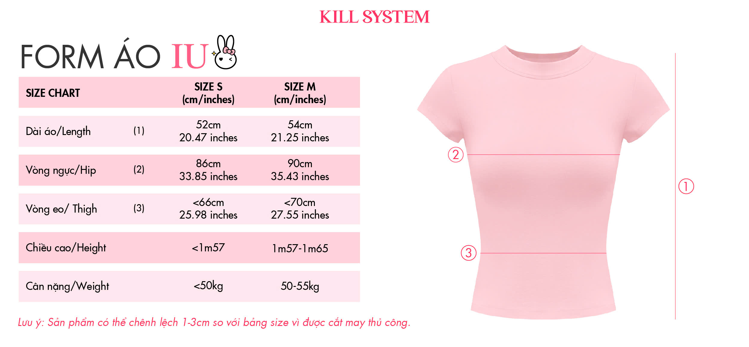 Mô tả Áo baby tee form body siêu tôn dáng, chất thun cotton thoáng mát IU - 𝐊𝐈𝐋𝐋 𝐒𝐘𝐒𝐓𝐄𝐌 - 1