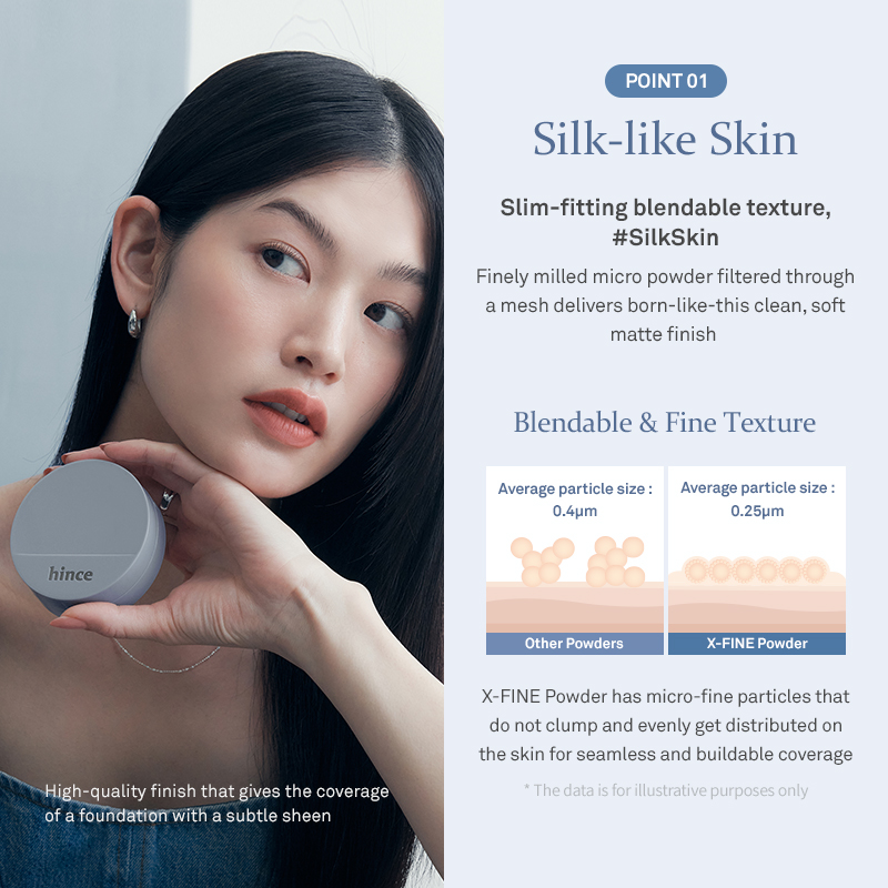 Mô tả Phấn Nước hince Second Skin Mesh & Matte Cushion 12g - 4