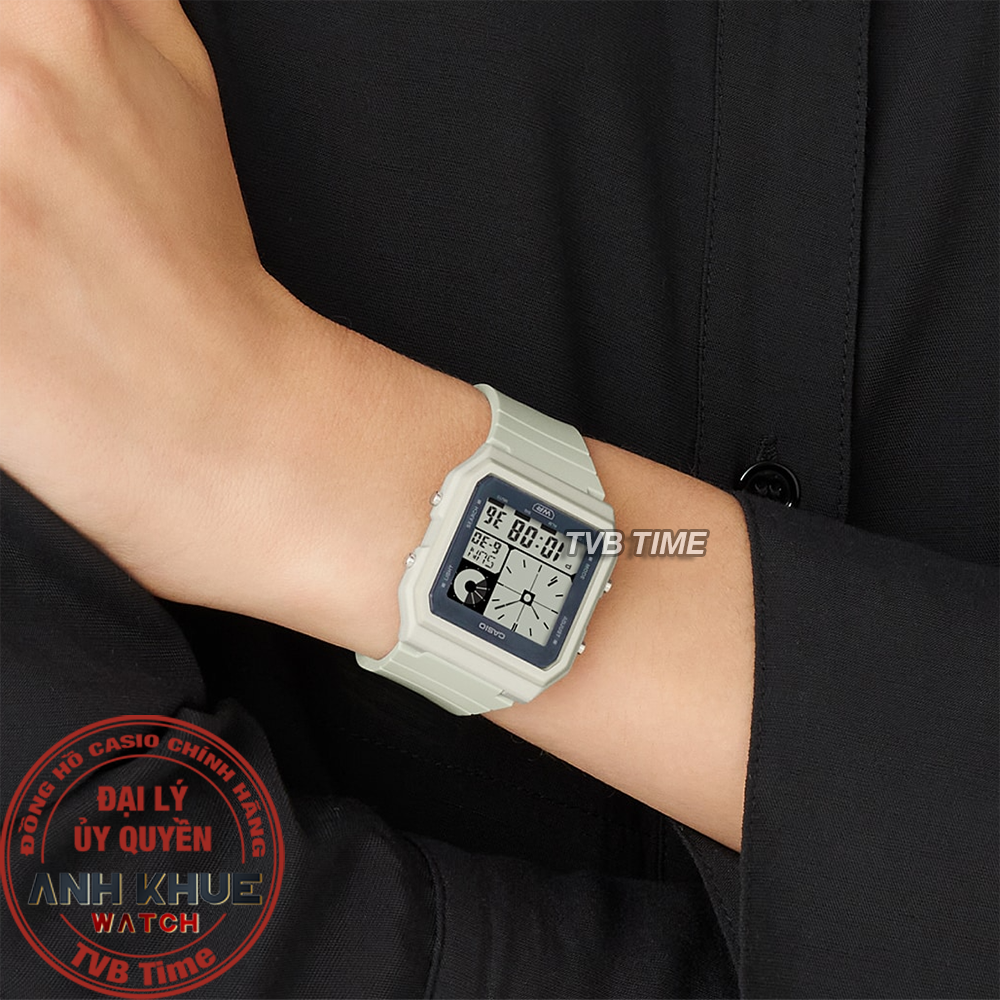 Mô tả Đồng hồ nữ dây nhựa Casio chính hãng LF-20W-8ADF (33mm) - 1
