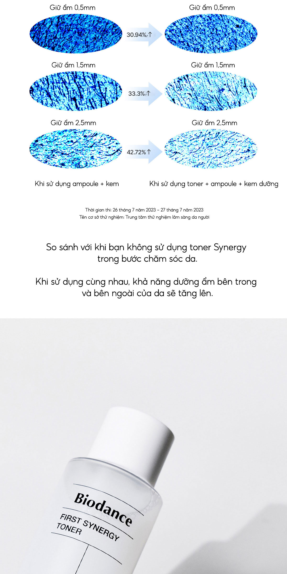 Mô tả BIODANCE Nước Hoa Hồng Cân Bằng pH Dưỡng Ẩm Dịu Nhẹ Cho Da First Synergy Toner 150ml - 6
