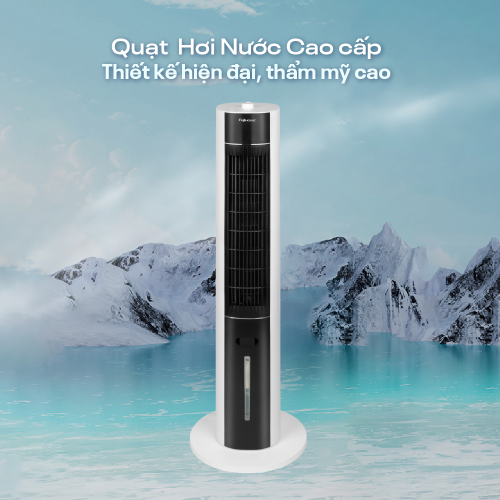 Mô tả Quạt tháp điều hoà cao cấp Fujihome AC-18LM thiết kế hiện đại, nhỏ gọn, 3 cấp độ gió, động cơ bền bỉ - 3