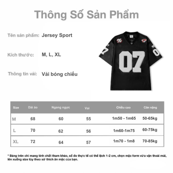 Mô tả Áo Thun Jersey NEWSEVEN Phong Cách Thể Thao 5 Màu AT.429 - 1