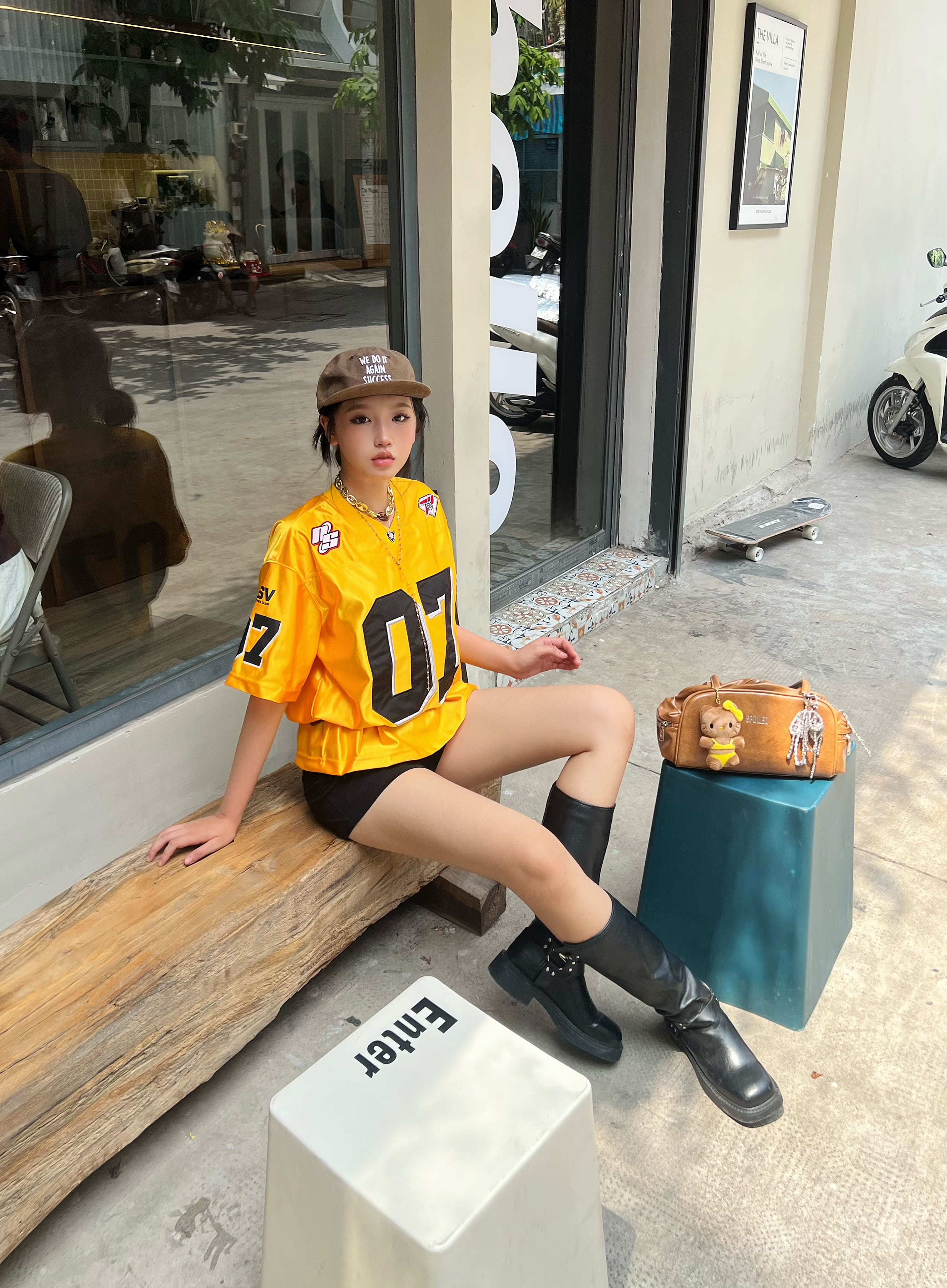 Mô tả Áo Thun Jersey NEWSEVEN Phong Cách Thể Thao 5 Màu AT.429 - 3