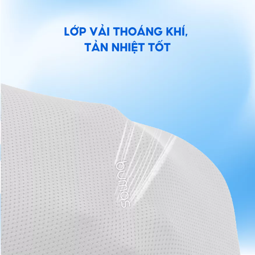 Đệm Massage BUMAS M18 dùng trên ghế văn phòng