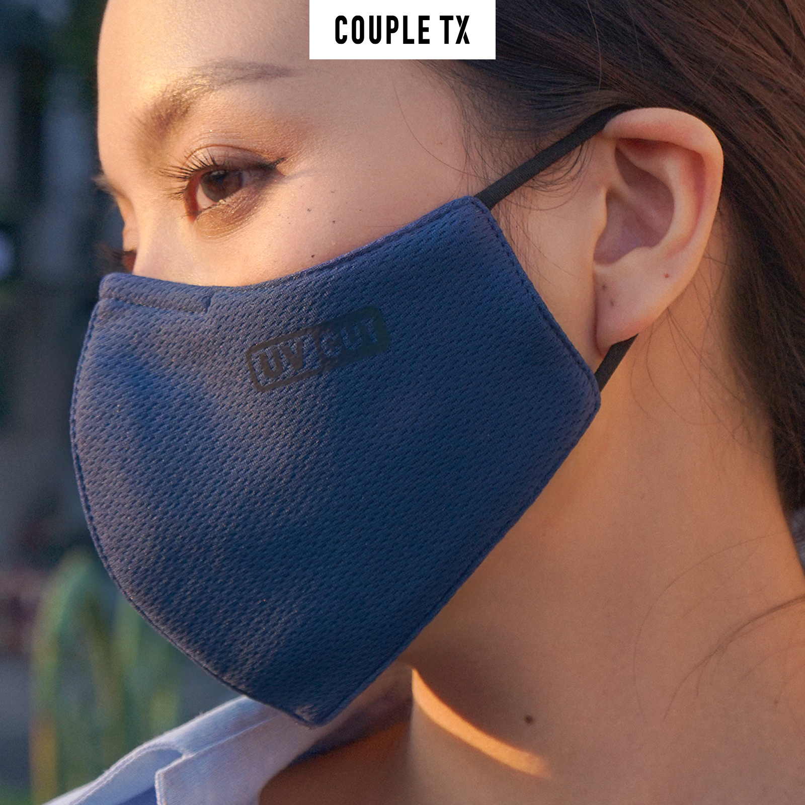 Mô tả Khẩu Trang Chống Nắng UV Couple TX Logo Phản Quang MFA 1006 - 3