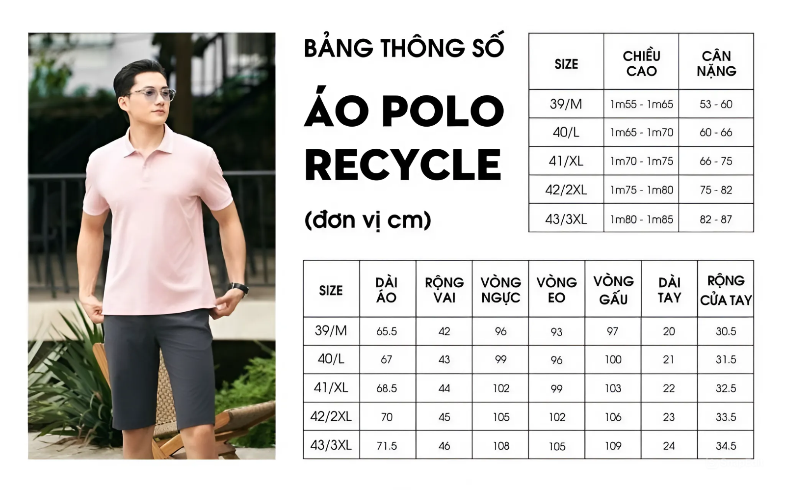 Mô tả Áo Polo Nam 8APCT467 Biluxury Thời Trang Nam Áo Polo Cotton Phom Slimfit Co Giãn Thoải Mái - 1