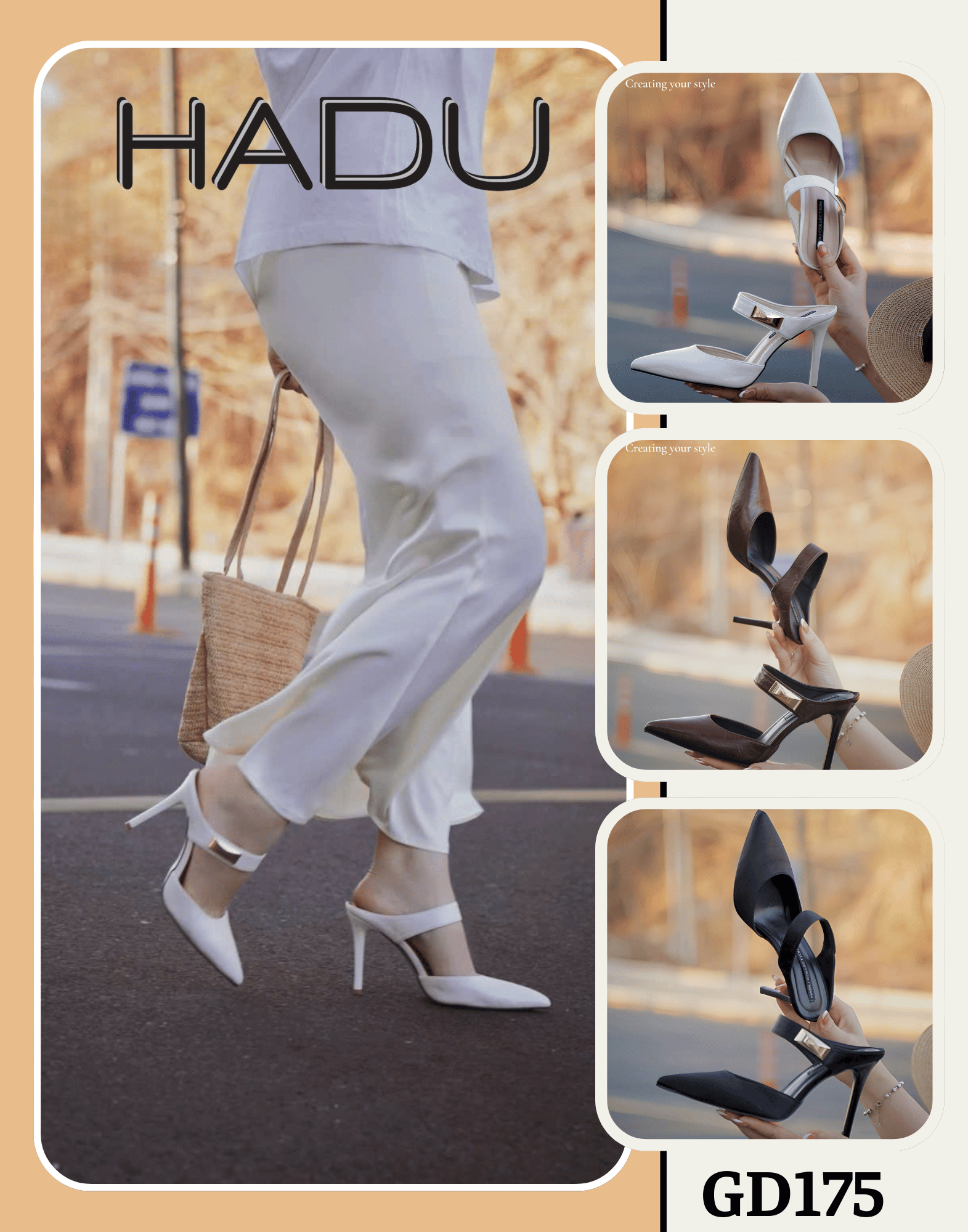Guốc Sục Cao Gót HADU GD175 - Ảnh 4