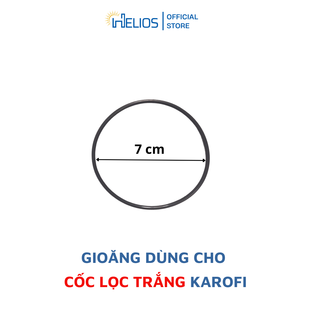 Mô tả Gioăng cao su cho cốc lọc 10inch, 20inch, gioăng bé dùng cho máy lọc nước RO - 2