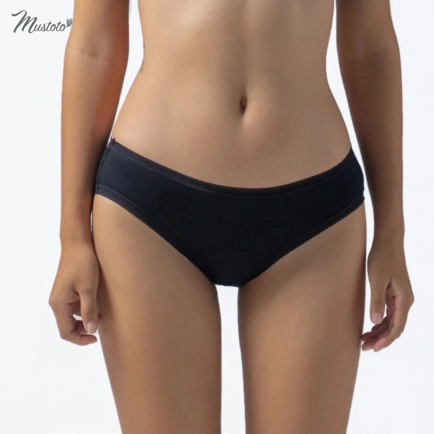 Quần lót nữ Bamboo Mustoto MQ50 màu đen